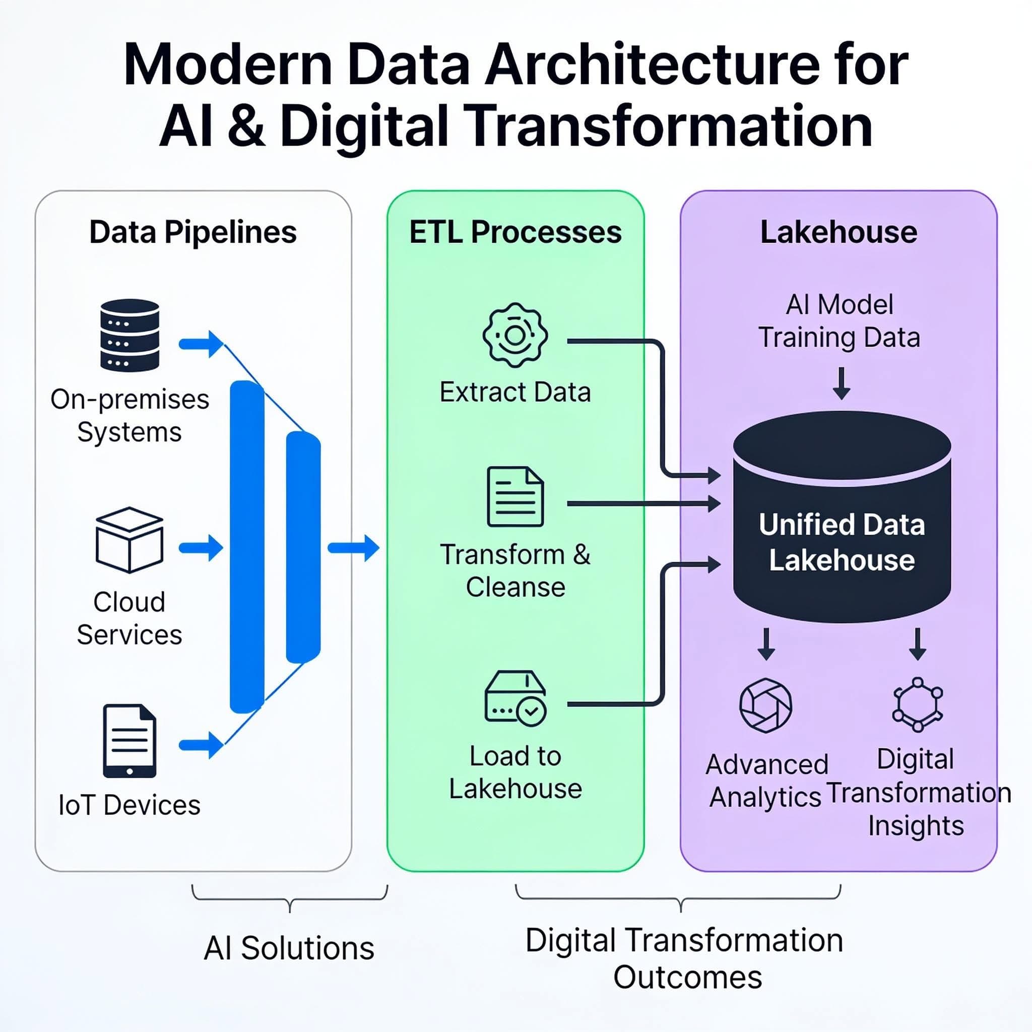 Modern Data Pipelines, ETL and Lakehouse: The Informityx Guide